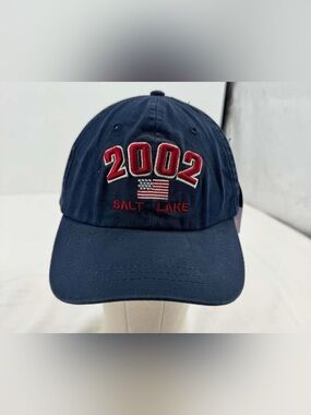 Vintage Salt Lake 2002 Winter Olympics Official Licensed Embroidered Cap